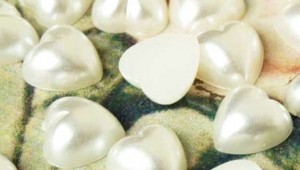 90x cabouchon van acryl maat 8x8x4mm