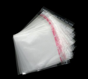1000 transparant plastic zakjes met zelfklevende sluiting in diverse maten