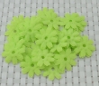 50 groene BLOEM applicaties, 27mm