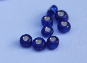 50 gram donkerblauwe rocailles