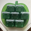 Appelvormig opbergrekje