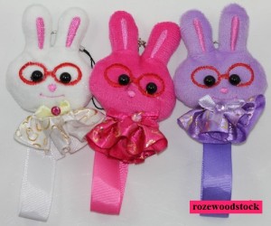 1 mobielhanger BUNNY in diverse kleuren